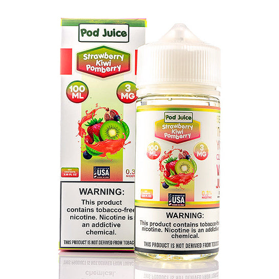 Strawberry Kiwi Pomberry E-Liquid by Pod Juice