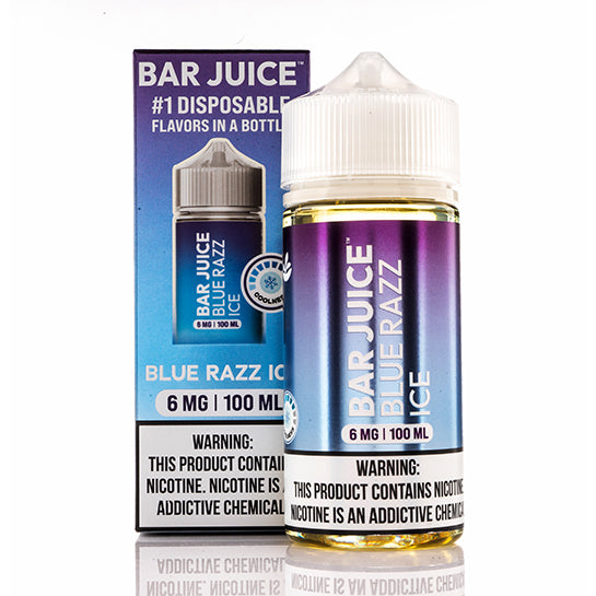 Blue Razz Ice Bar Juice