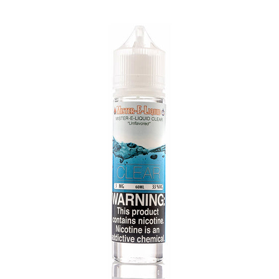 Clear Mister E-Liquid