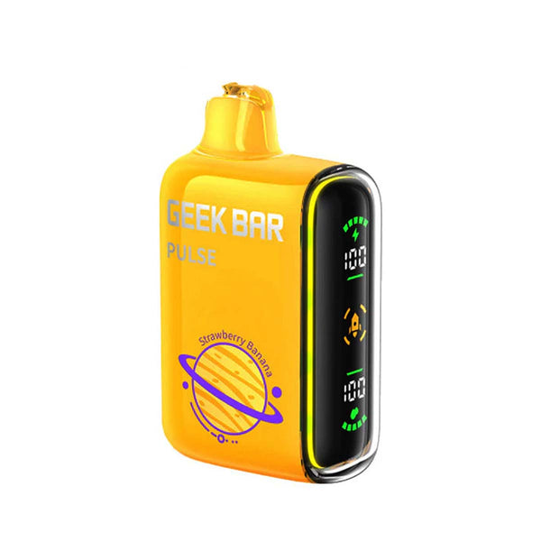 Geek Bar Pulse 15000 Disposable Vape Pen - 15,000 Puffs Strawberry Banana