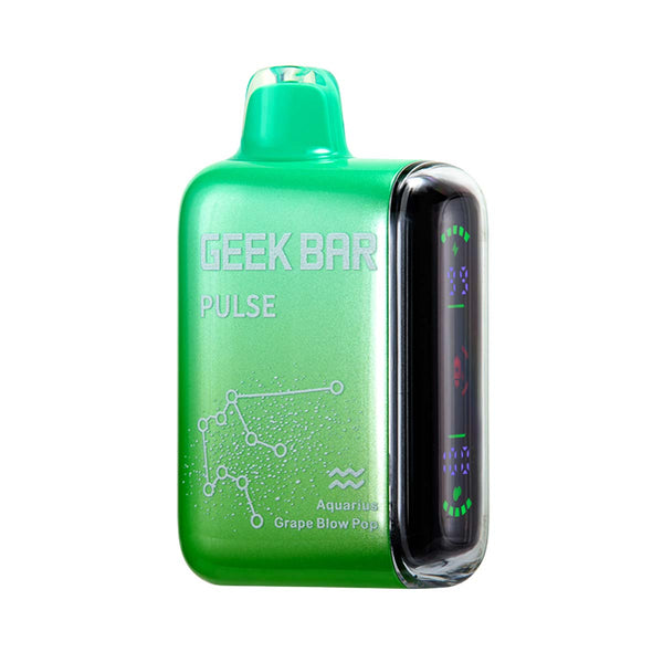 Geek Bar Pulse 15000 Disposable Vape Pen - 15,000 Puffs Aquarius Grape Blow Pop