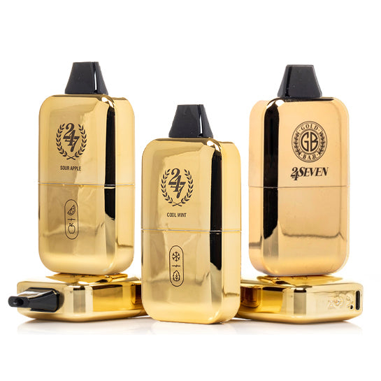 Gold Bar 24Seven 24K Disposable Vape - 24,000 Puffs - Vapor Authority