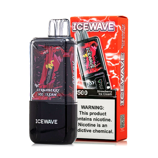 IceWave X8500 Disposable Vape Strawberry Ice Cream