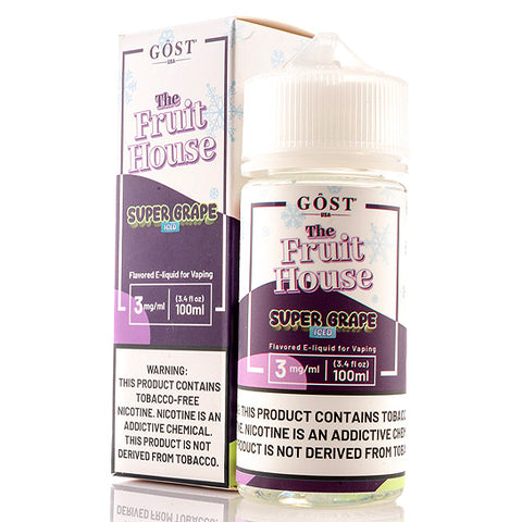 Super Grape Iced - Fruit House - Gost Vapor E-Juice (100 ml)