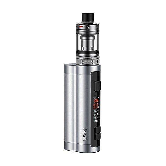 Aspire Zelos X 80W Starter Kit Metallic Silver