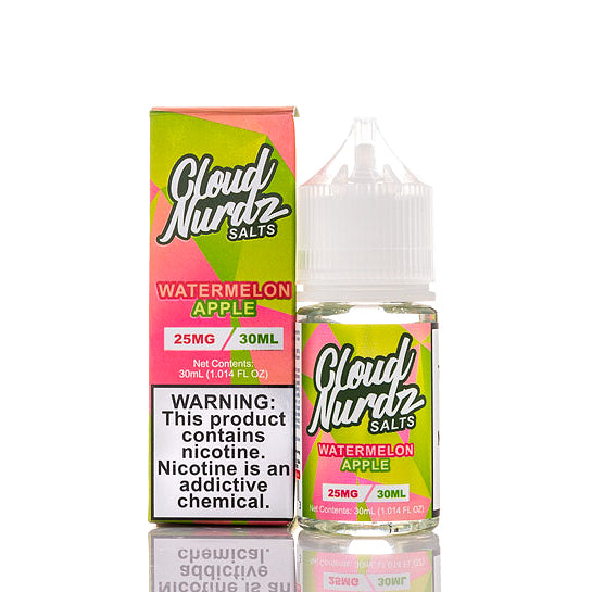 Cloud Nurdz Watermelon Apple Salt E-Liquid