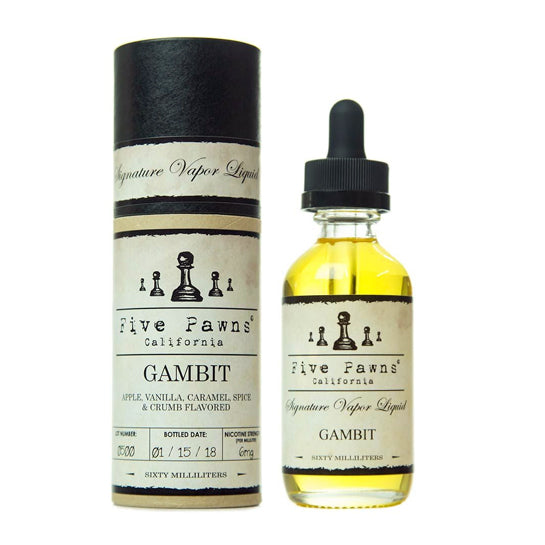 Gambit E-Liquid Five Pawns