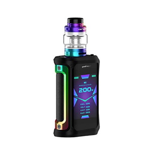 Geek Vape Aegis X Zeus Starter Kit - Rainbow & Black