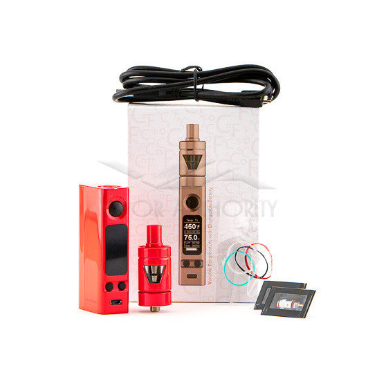 Red Evic-VT mini with TRON tank - Joyetech