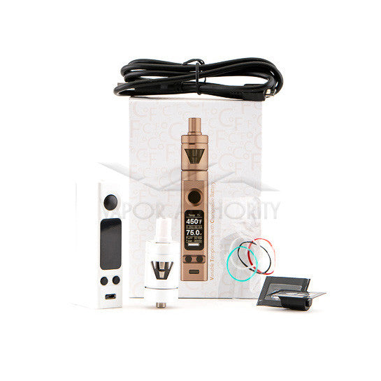 White Evic-VT mini with TRON tank - Joyetech