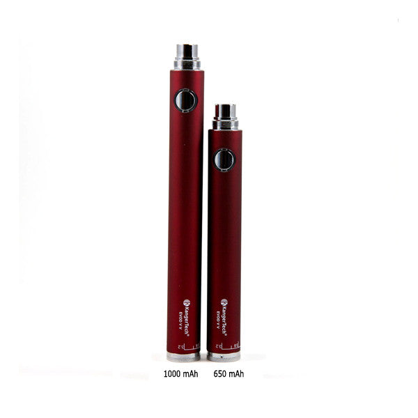 evod vv twist batteries size comparison