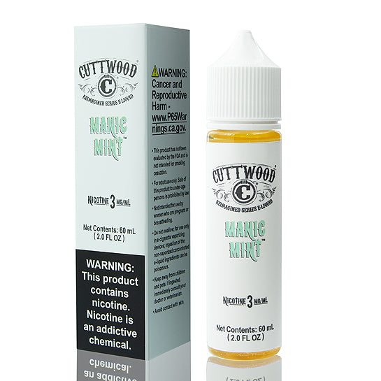 Manic Mint Vape Juice Cuttwood