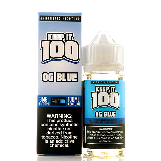 OG Blue Keep It 100 E-Juice