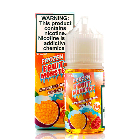 Passion Fruit Orange Guava Ice Salt - Fruit Monster E-Juice