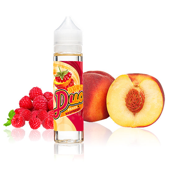 Peach Raspberry E-Juice Burst Duo