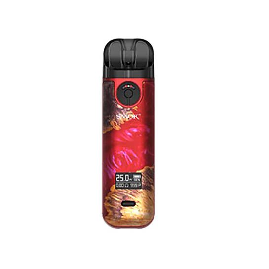 SMOK Novo 4 Pod Kit Red Stabilizing Wood