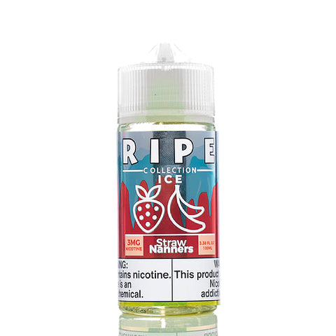 Straw Nanners Ice - Ripe Collection E-Juice (100 ml)