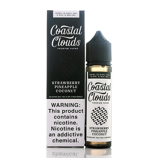 Strawberry Pineapple Coconut E-juice By Coastal Clouds