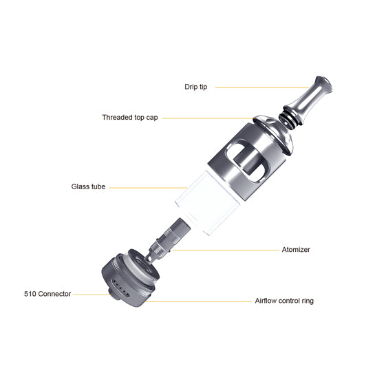 Aspire Nautilus 2S MTL & DTL tank