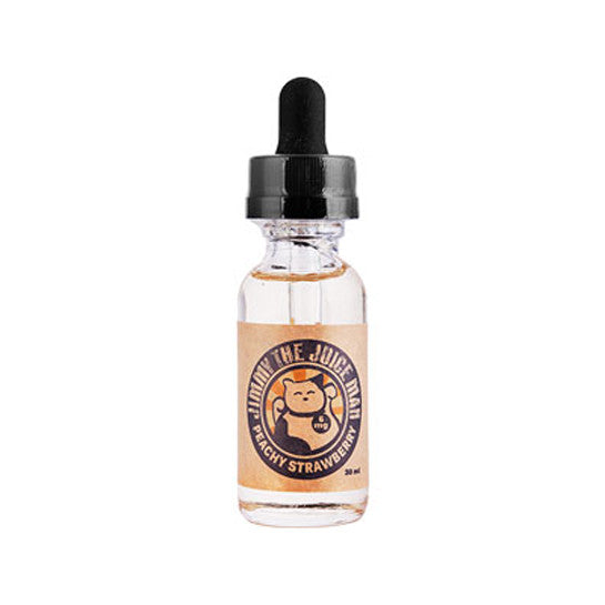 Peachy Strawberry e-juice by jimmy the juiceman