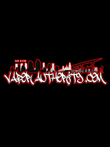 vapor authority t-shirt san diego, ca version